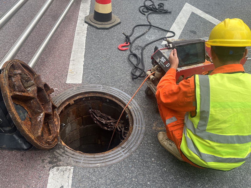 藤子市政管道内窥检测